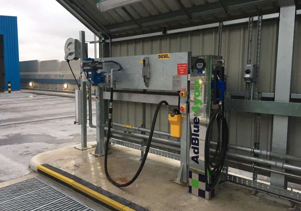 Refueling point Diesel, Adblue and Engine oilers control systems